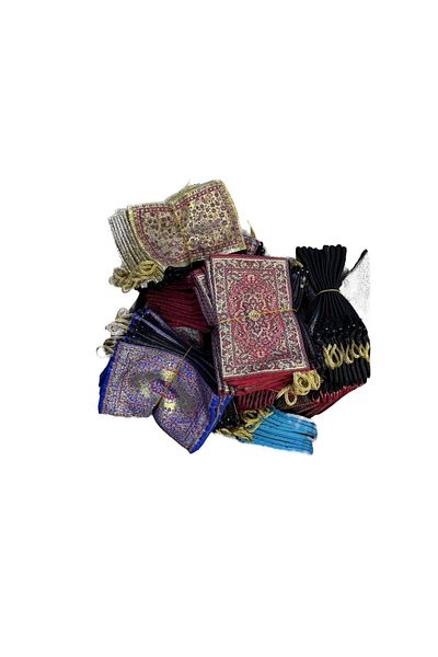 Butik Center Buti̇k Center Gift Ethnic Kilim Patterned Wallet 10 Pcs