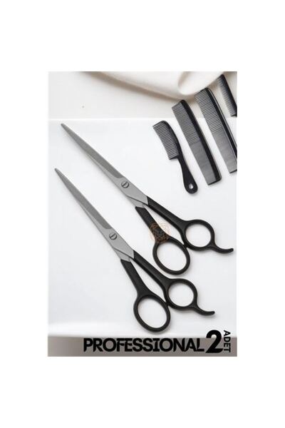 toyigoo Turk Barber Scissors 2 Pcs Professional 6.5 Inch Steel Tygoo-Rshb3456