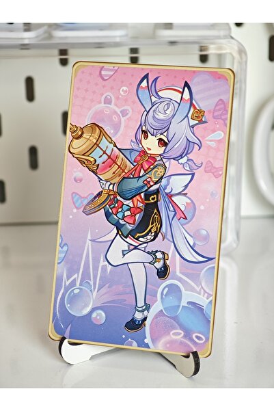 Yenaplanner بطاقة جينشين سيجويين المعدنية القابلة للجمع (قطعة واحدة)