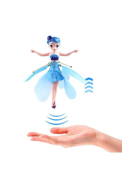 SIKS Flying Fairy Doll, Interactive Hand Control, Sensor for Movement Coordination, 19.5 x 16 cm
