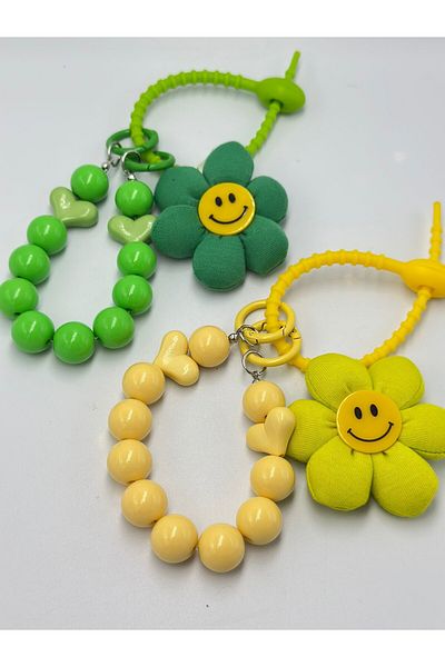 MyladyAccessoriess Daisy and Topcuk Detail Bag Accessory Yellow