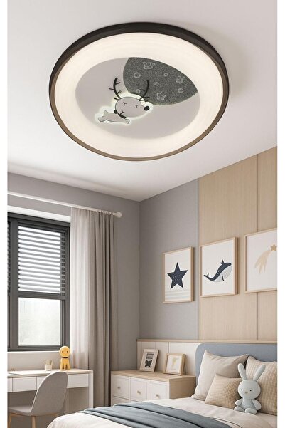 Vera Lighting Çocuk Odası Plafonyer Led Avize Kumandalı 3 Renk