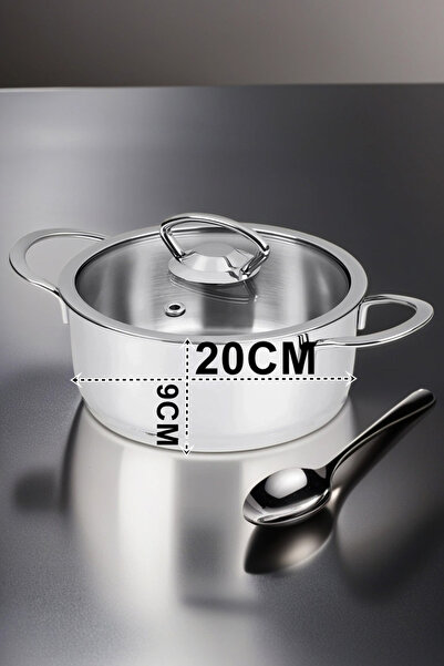 toyigoo Hsnet Stainless Steel Pot 20 cm - Tygo9955-9818