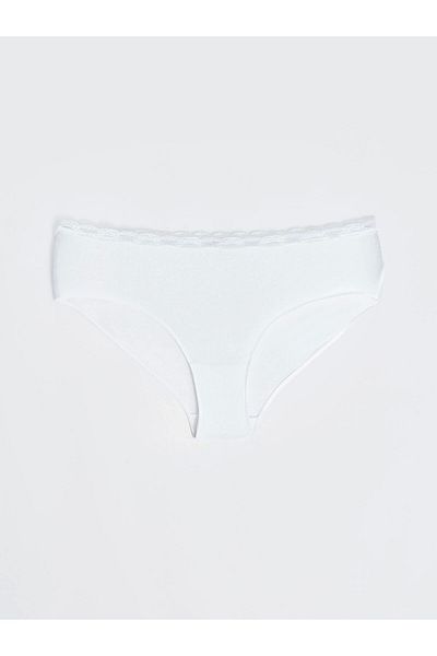 LC Waikiki LCW DREAM Ροζ Δαντελένια Λεπτομερή Hipster Σλιπ 3 Συσκευασία