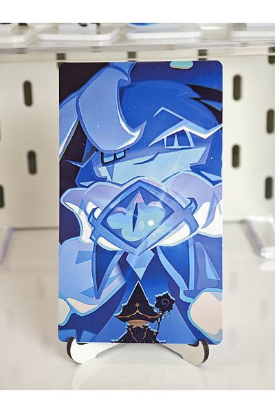 Yenaplanner Cookie Run Kingdom Shadow Milk Cookie Metal Collection Card (1 Piece)