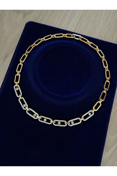 h&b design jewel Vip 7 Taşlı Tasarım Kolye