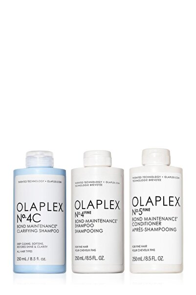 Olaplex Clarifying Fine Hair Set - İnce Telli Saçlar İçin Derinlemesine Temiz...
