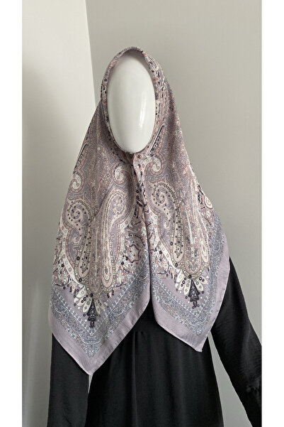 feronis Μαλακό κασκόλ με έθνικ σχέδιο