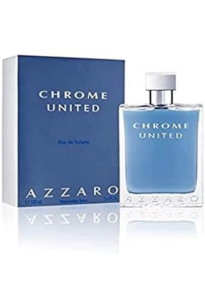 Azzaro Chrome United for Men Eau de Toilette, 100ml