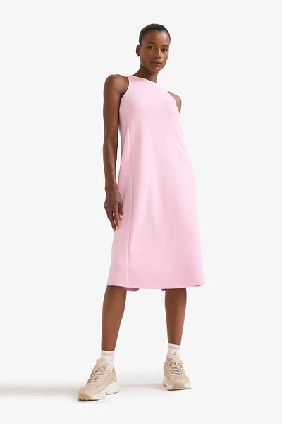 DeFacto Defactofit Round Neck Modal Sleeveless Midi Dress F6186Ax25Sm