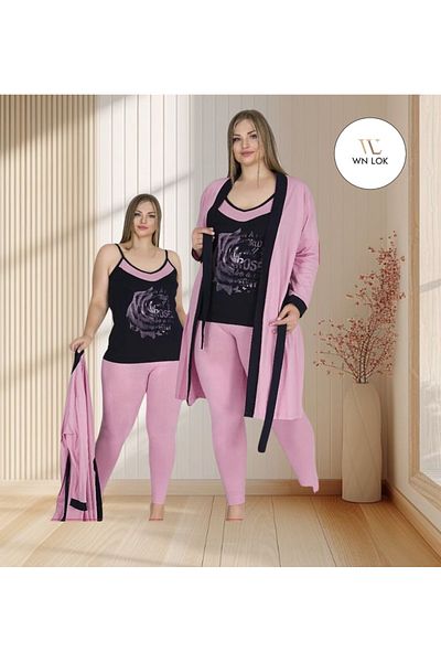 WNLOK Pajama set (Turkish, 3 pieces, high quality)