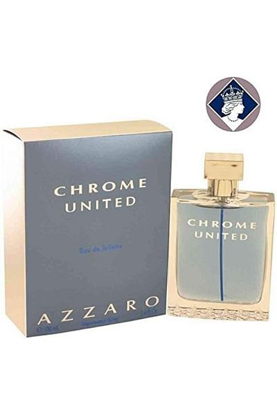 Azzaro Chrome United by Azzaro for Men - Eau de Toilette, 100 ml