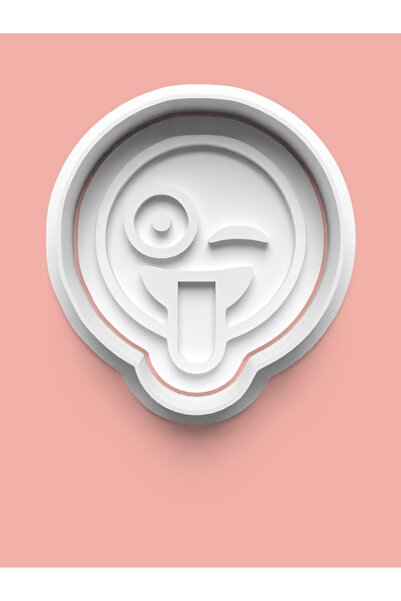 AKTASTORE قالب كوكيز إيموجي وقالب عجينة السكر