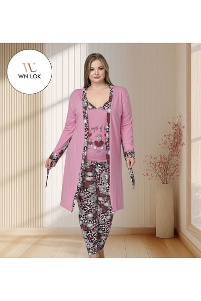 WNLOK Pajama set (Turkish, 3 pieces, high quality)