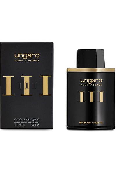 EMANUEL UNGARO Perfume Emanuel Ungaro Ungaro III, Eau de Toilette for Men, 100ml