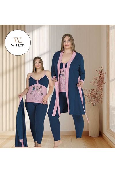WNLOK Pajama set (Turkish, 3 pieces, high quality)