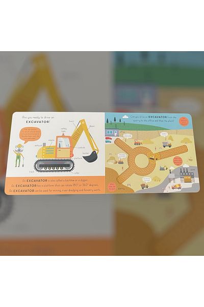 Anonim Yayıncılık Little Journeys Constructions - Helpi Kids Books