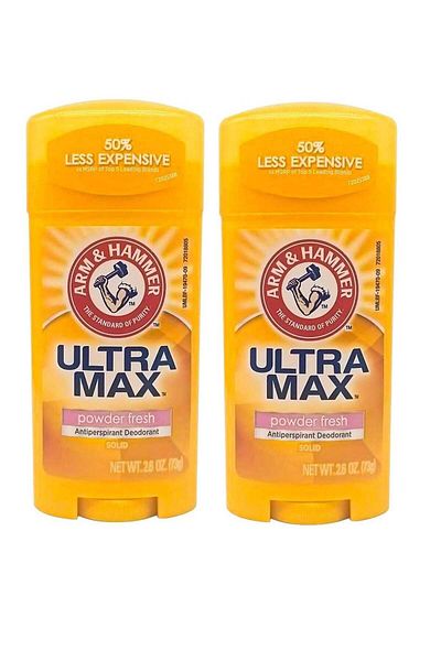 Arm&Hammer Arm & Hammer Ultra Max Powder Fresh Deodorant Orange Two Pieces