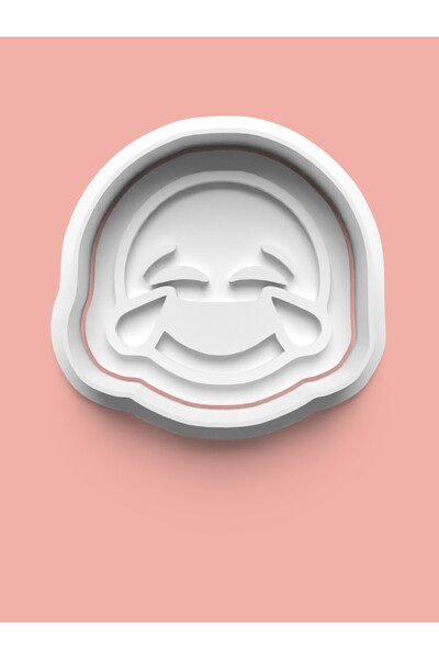 AKTASTORE قالب كوكيز على شكل رموز تعبيرية وقالب عجينة السكر 0018-6