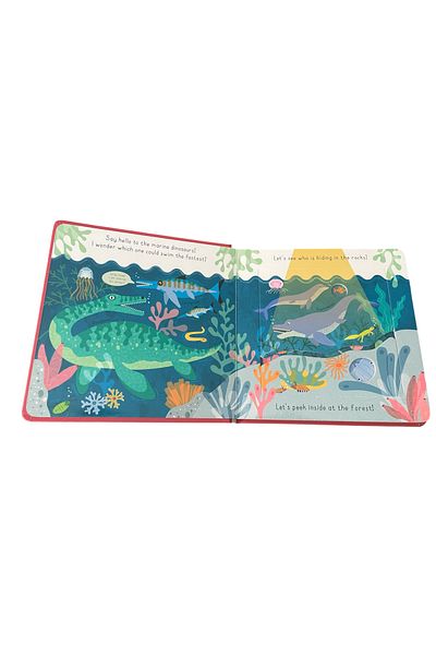 Anonim Yayıncılık Peek Inside Dinosaurs - Helpi Kids Books