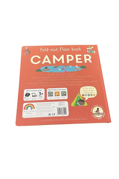 Anonim Yayıncılık Fold Out Floor Campervan - Helpi Kids Books