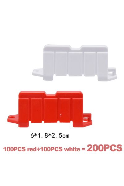 Choice 200pcs 100pcs/200pcs/300pcs RC Car Road Barriers Drifting Race Track Barrier Traffic Barrier Props R
