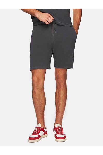 Ltb Basic Regular Midi Anthracite Shorts