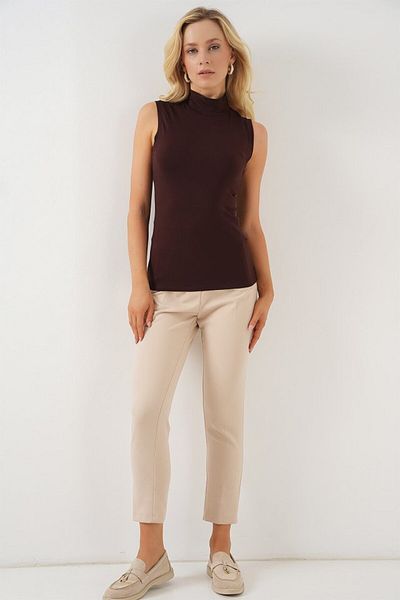 TUA MODA Tua Moda Sleeveless Body 4348 - Brown