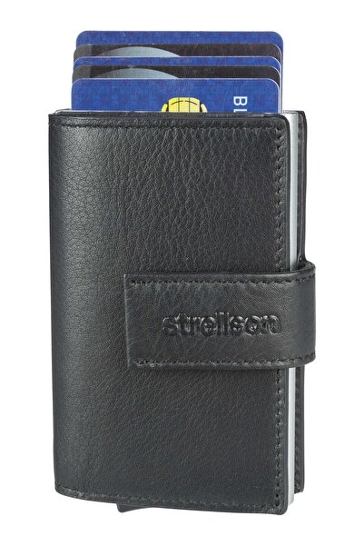 STRELLSON Geldbörse für Erwachsene in schwarz