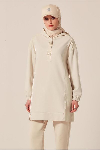 Alvina Hooded Tracksuit Tunic 45542