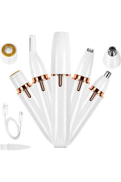 sharpdo Women's Shaver 4 in 1 Set, Bikini Leg Hair Trimmer