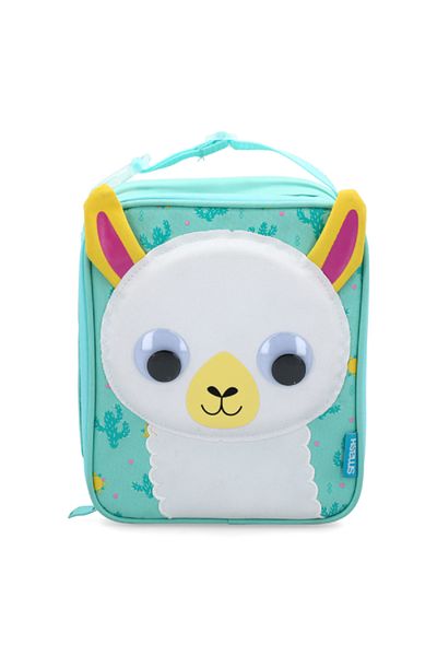 Smash Lightweight Design 3D Animal Lama Lunch Bag with Sturdy Handle Multicolor