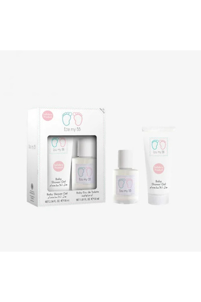 eau مجموعة اطفال أو دو تواليت من أو ماي بيبي 30 مل + جل للاستحمام 70 مل