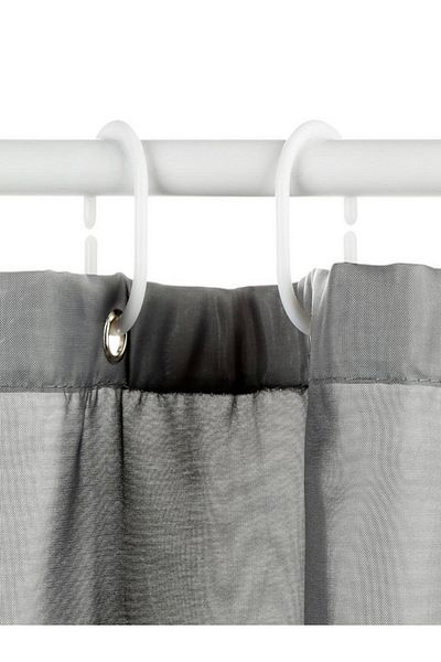 Five Simply Smart Plain Shower Curtain