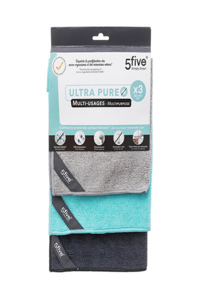 Five Simply Smart مجموعة من 3 قطع من القماش المصنوع من الألياف الدقيقة فائقة ...