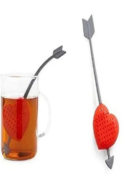 Generic Heart-shaped tea and herbal infuser + 2 products