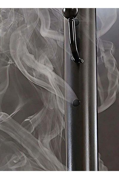 Generic White Clothes Perfuming Stand – 175cm Steaming and Scenting Hanger with Incense Slot
