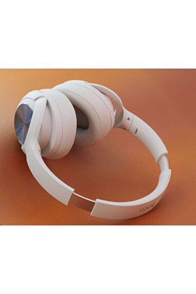 REDz Accessories Hoco Audio Headphones, Bluetooth Anc, W54, Over the Ear, Milk White