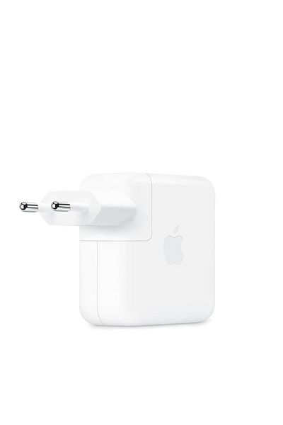 Apple Incarcator laptop Apple MXN53ZM/A, 70W, USB-C, pentru MacBook Air, MacBook Pro (Alb)