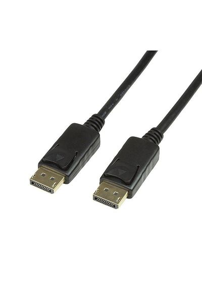 LogiLink Cablu LOGILINK CV0114, DisplayPort - DisplayPort, 20m, conectori auriti, 4K/60 Hz (Negru)