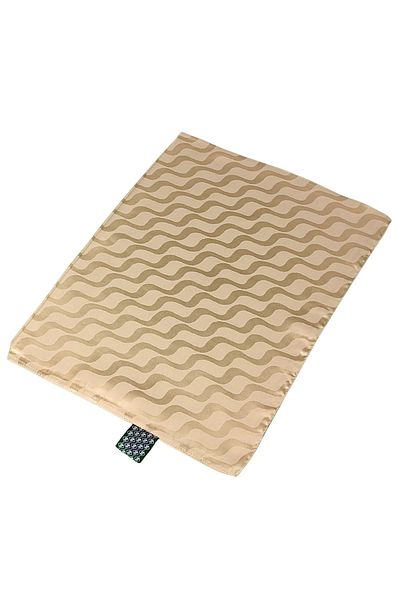 mim eşarp Silky Textured Jacquard Waterway Patterned Shawl 75X190 cm