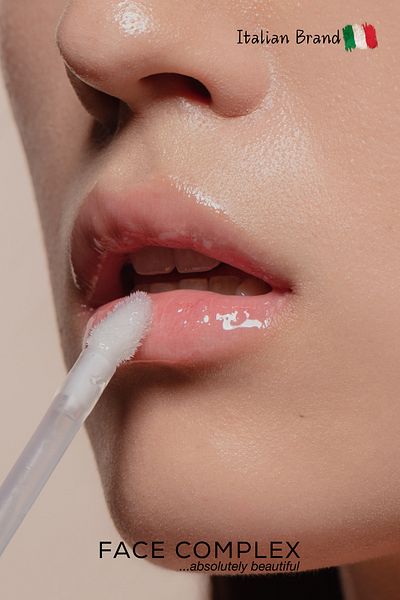 FACE COMPLEX Shimmer Light Gloss 01 With Light Mirror / Ruj Lichid Cu Oglindă Lumina - Italia