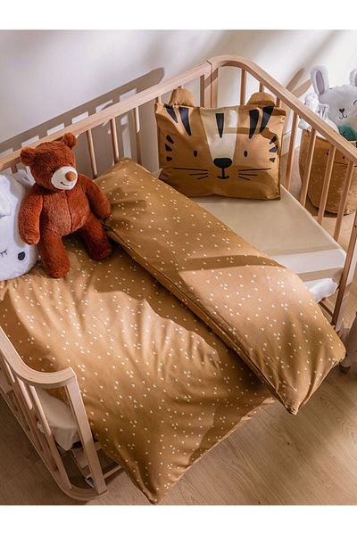 LC Waikiki Lcw Home Animal Patterned Cotton Baby Duvet Cover Set