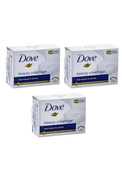Dove Set of 3 Original Moisturizing Cream Soap 90g