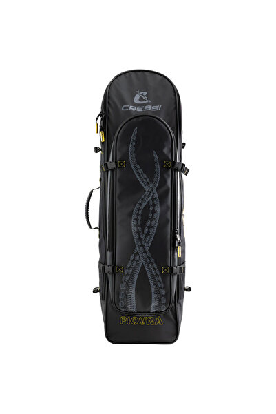 Cressi Piovra Dry Sırt Çantası BLACK - YELLOW-90L