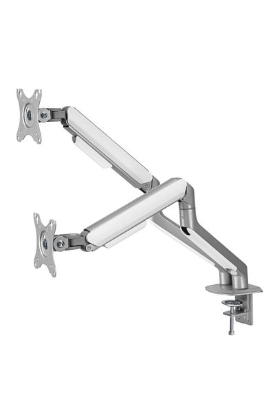 SERIOUX Serioux MM63-C024 2-Monitor Desk Mount, 17-32, 9kg, Silver