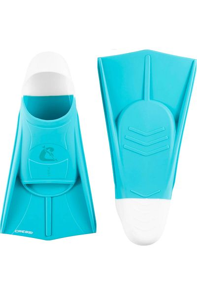 Cressi Vera Swimming and Diving Flippers Aquamarine - White-M - 39/41