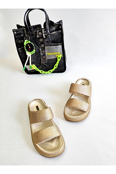 Of&Off Women's Imported Mini Stone Slippers