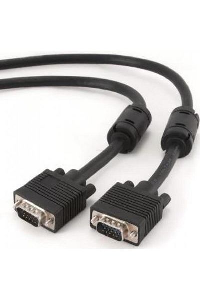 Gembird Gembird VGA - VGA cable, Double shielded, 10m, CC-PPVGA-10M-B