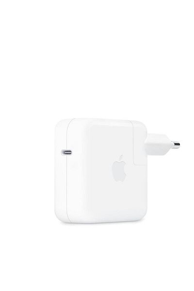 Apple Incarcator laptop Apple MXN53ZM/A, 70W, USB-C, pentru MacBook Air, MacBook Pro (Alb)